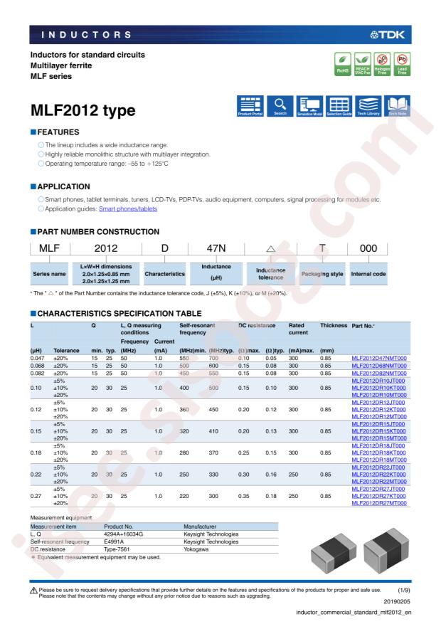 MLF2012D82NMT000