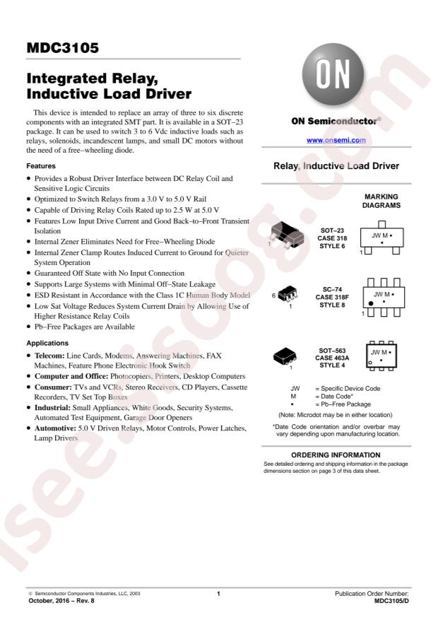 MDC3105LT1G
