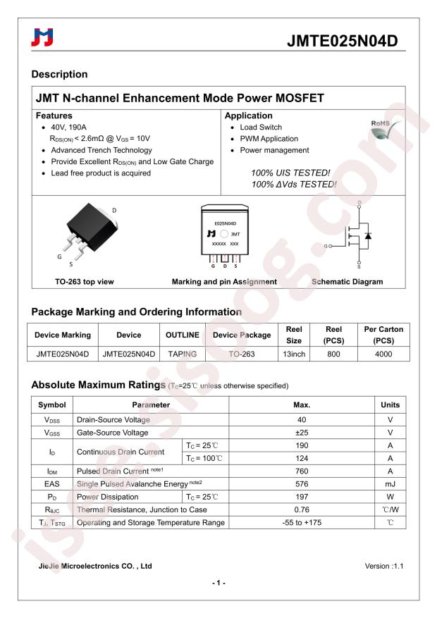 JMTE025N04D
