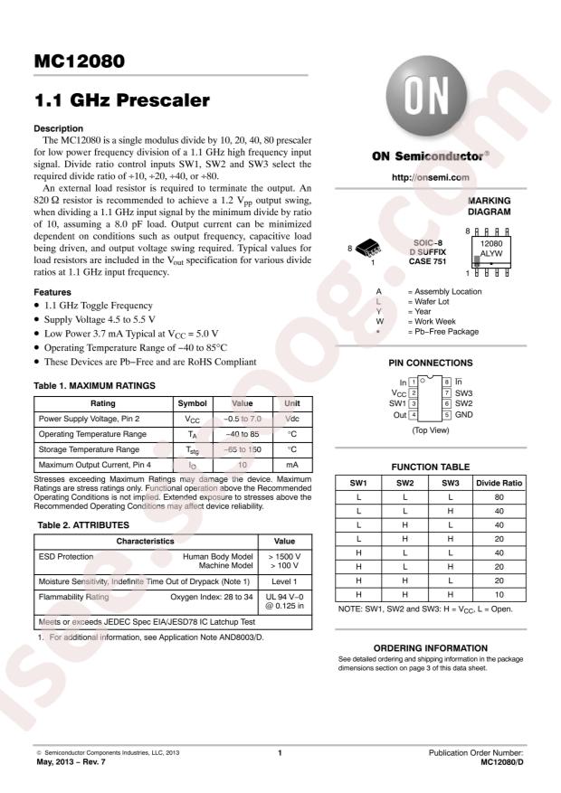 MC12080DR2G