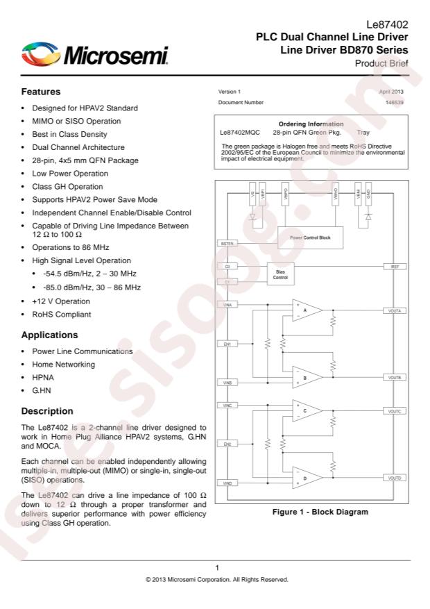 LE87402MQC
