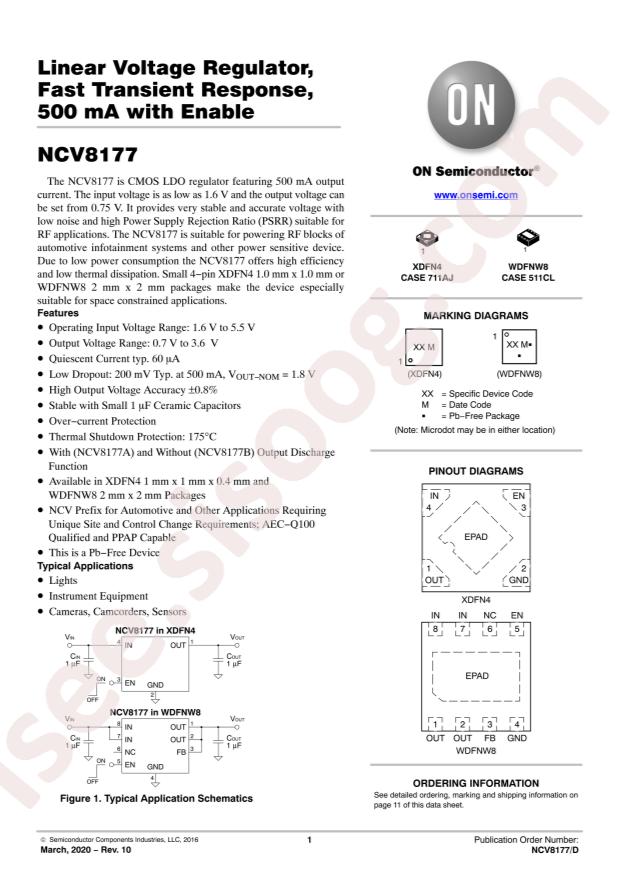 NCV8177AMX090TCG