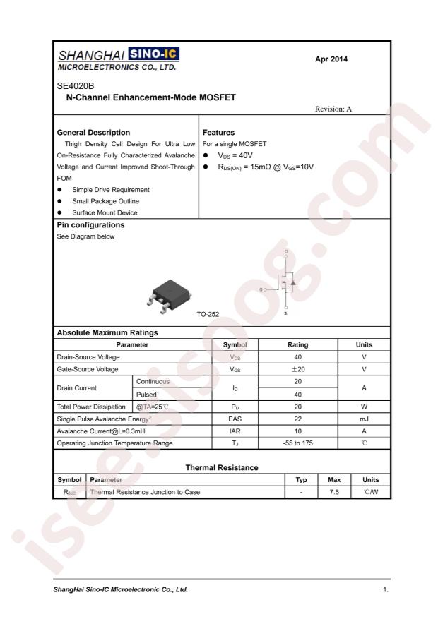 SE4020B