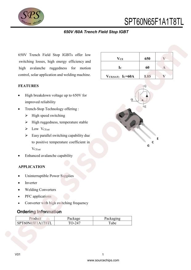 SPT60N65F1A1T8TL