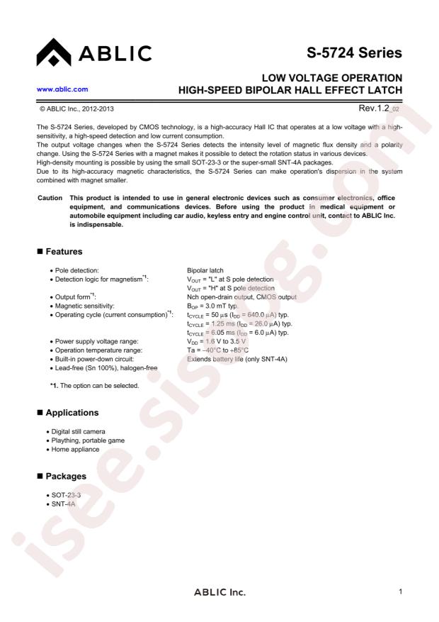 S-5724HCBL1-I4T1U