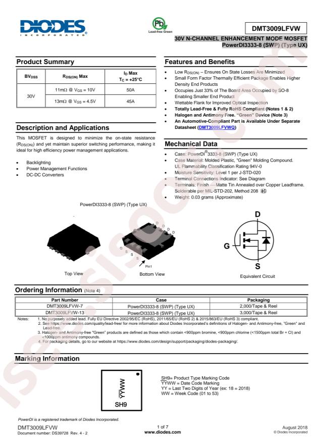 DMT3009LFVW-7