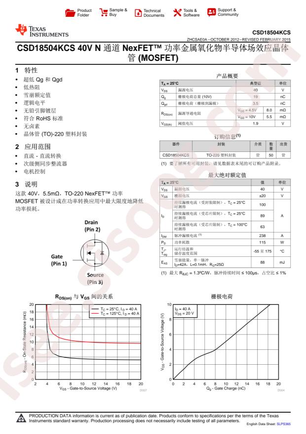 CSD18504KCS