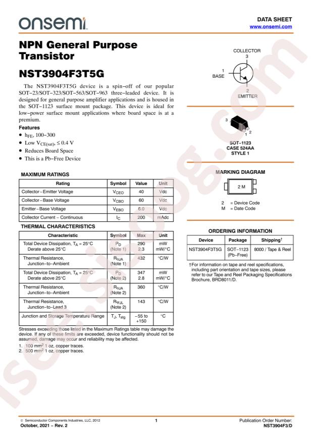 NST3904F3T5G