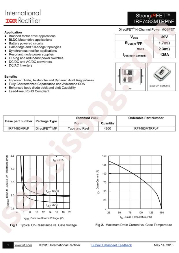 IRF7483MTRPBF