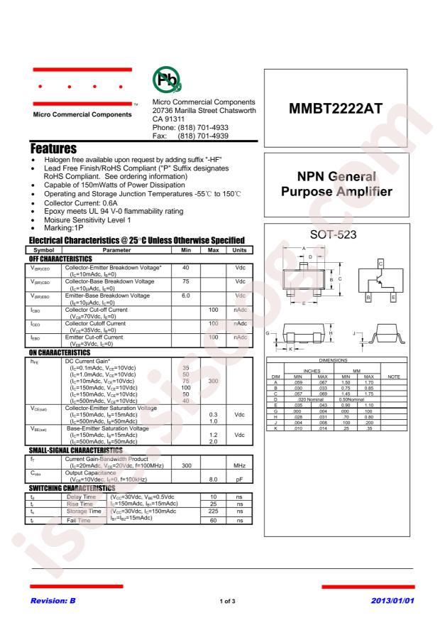 MMBT2222AT-TP