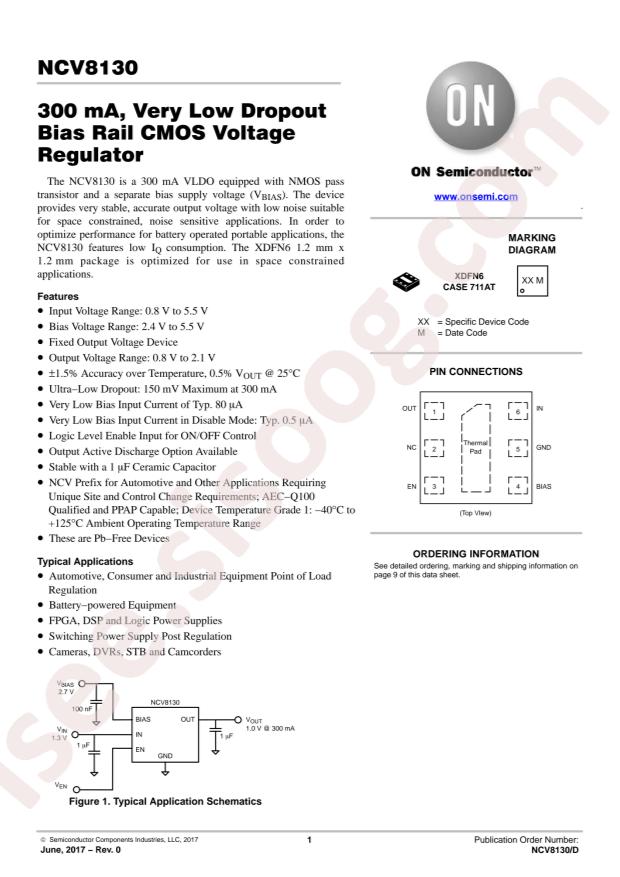 NCV8130BMX110TCG