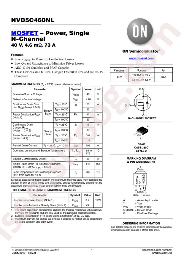 NVD5C460NLT4G