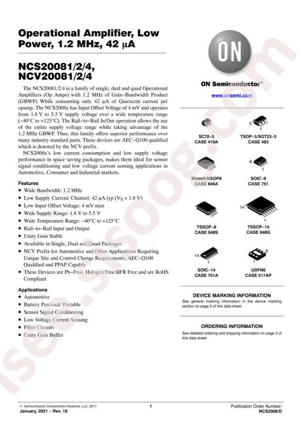 NCS20082DR2G