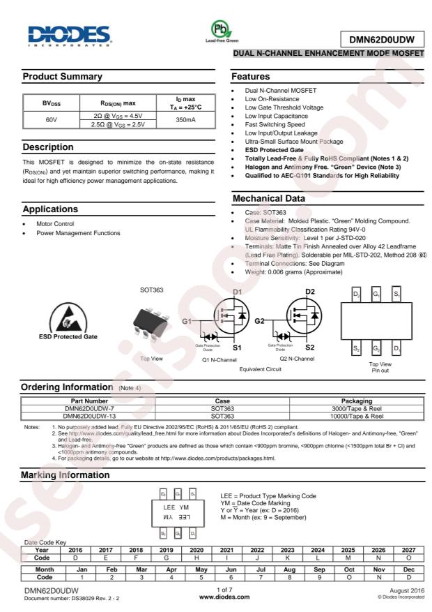 DMN62D0UDW-7