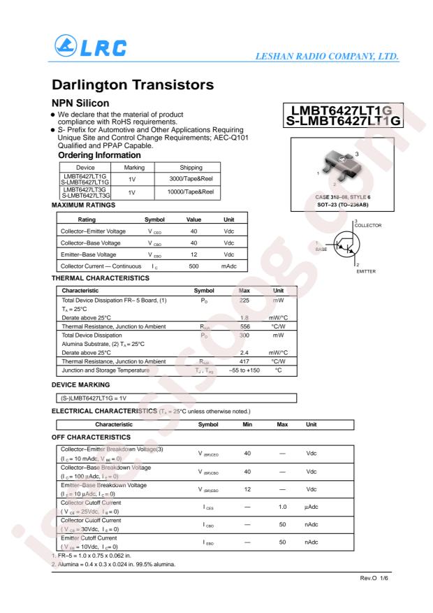 LMBT6427LT1G