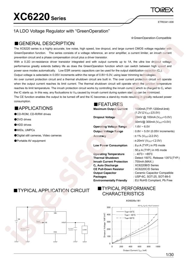 XC6220B331PR-G