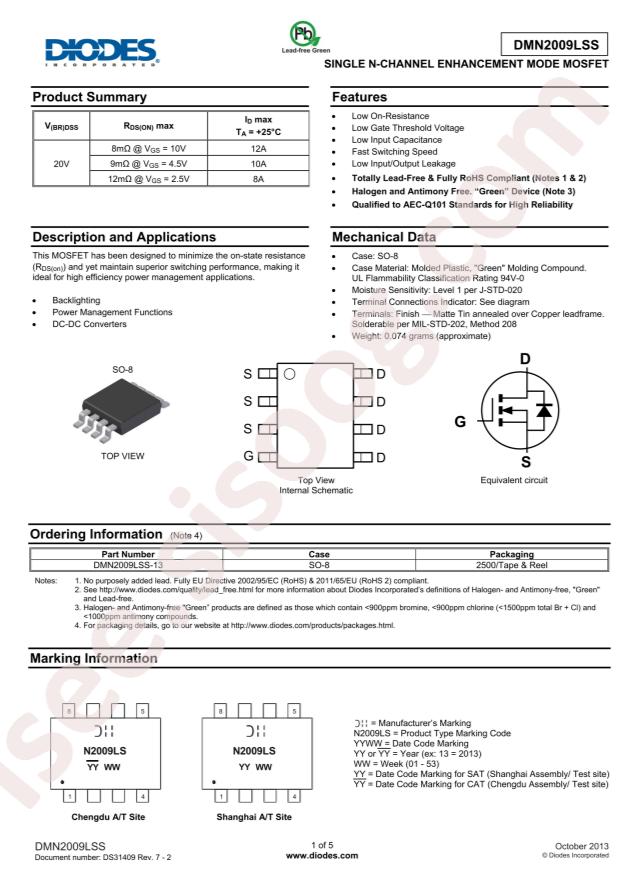 DMN2009LSS-13