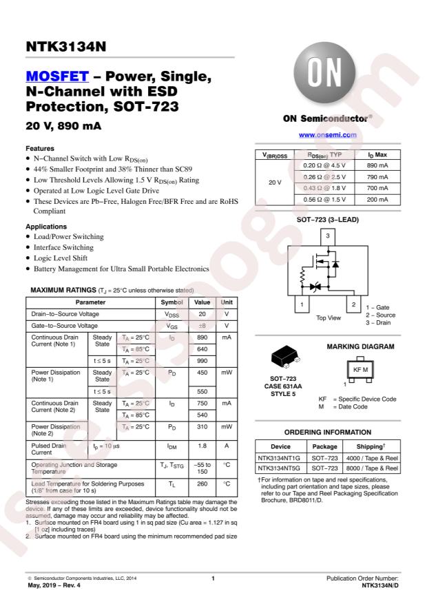 NTK3134NT5G