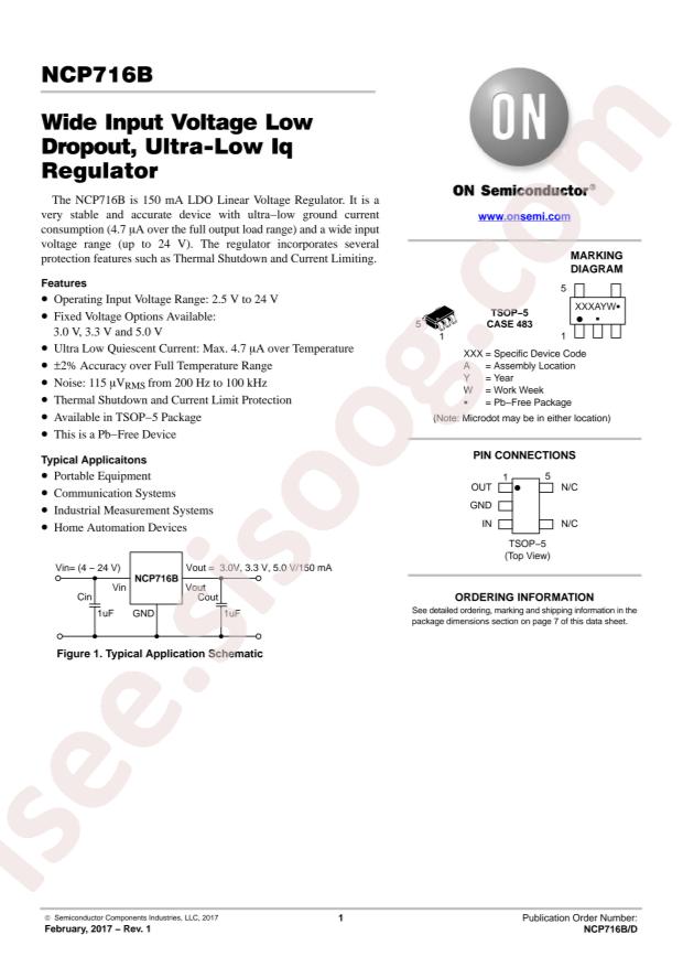 NCP716BSN330T1G