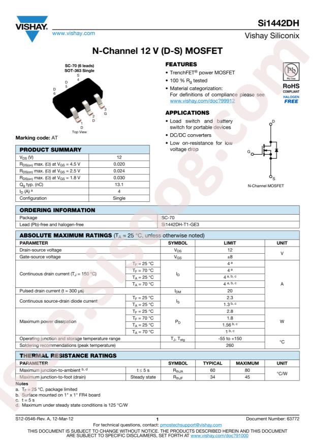 SI1442DH-T1-GE3