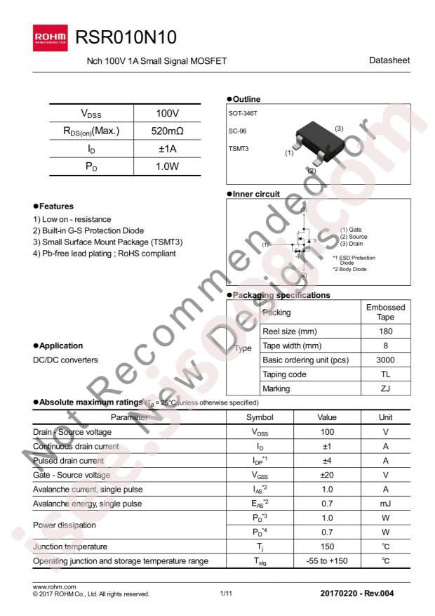 RSR010N10TL