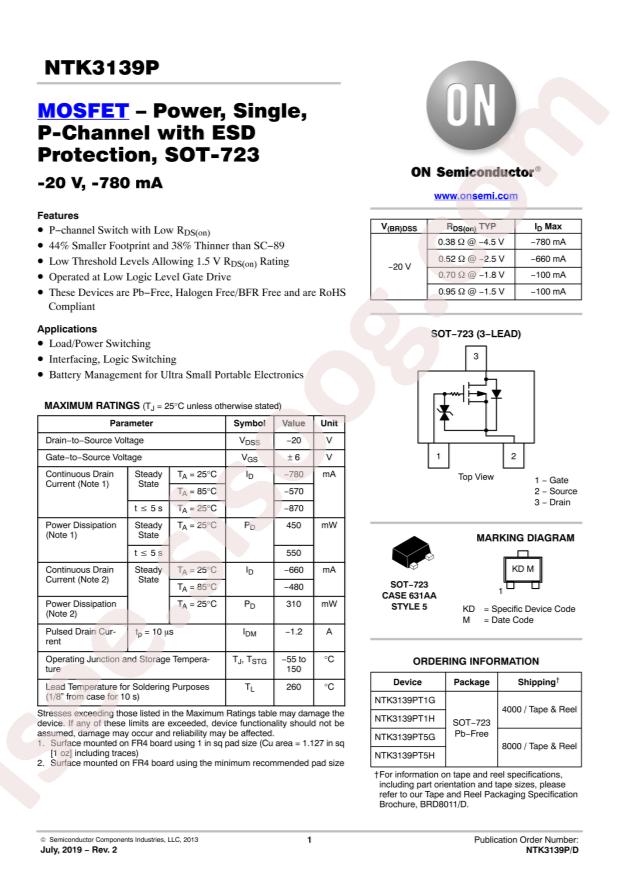 NTK3139PT1G