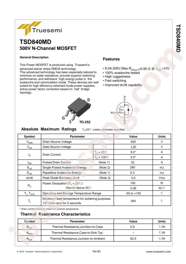 TSD840MD