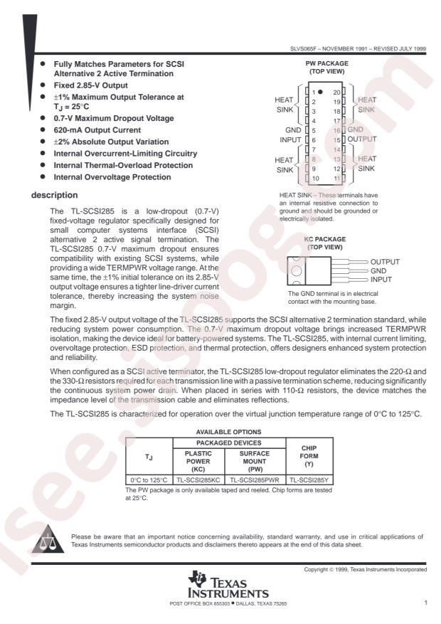 TL-SCSI285KCSE3
