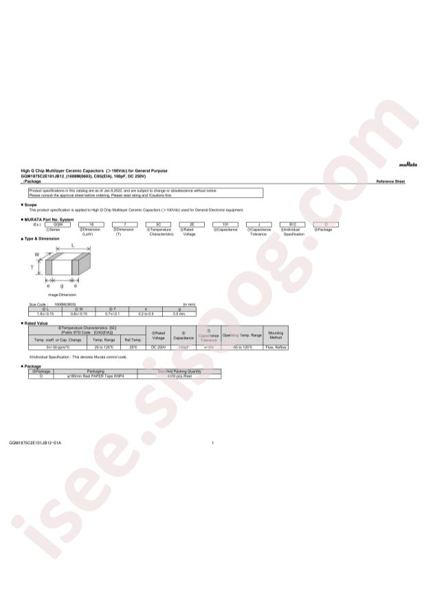 GQM1875C2E101JB12D