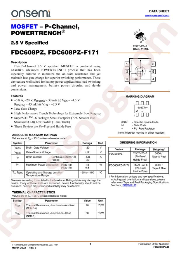 FDC608PZ