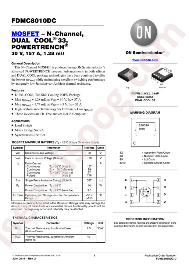 FDMC8010DC
