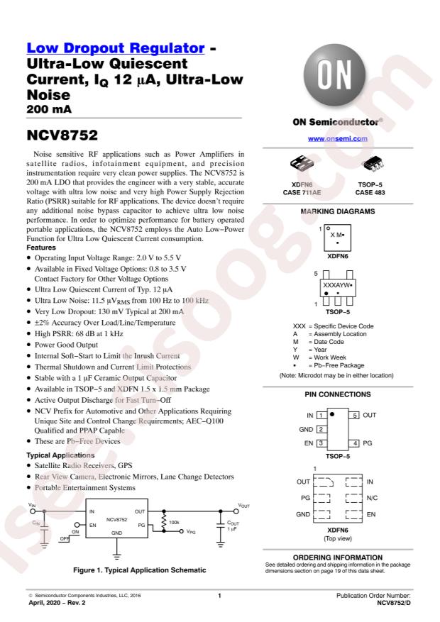 NCV8752BMX18TCG