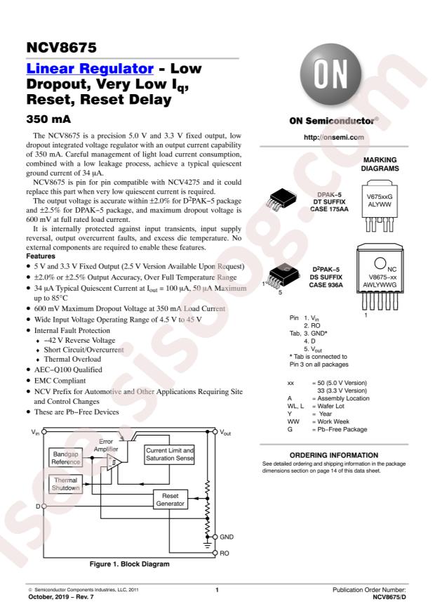NCV8675DS50R4G