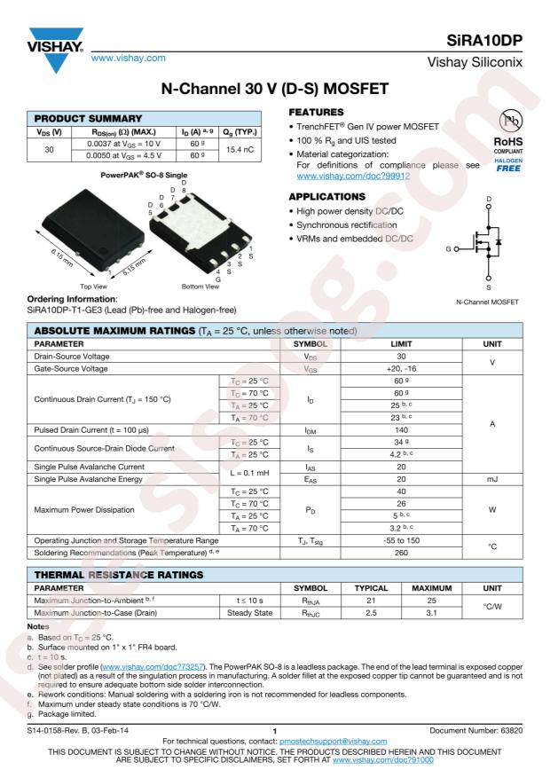 SIRA10DP-T1-GE3