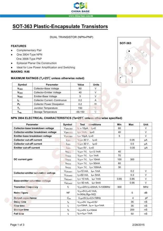 MMDT3946DW