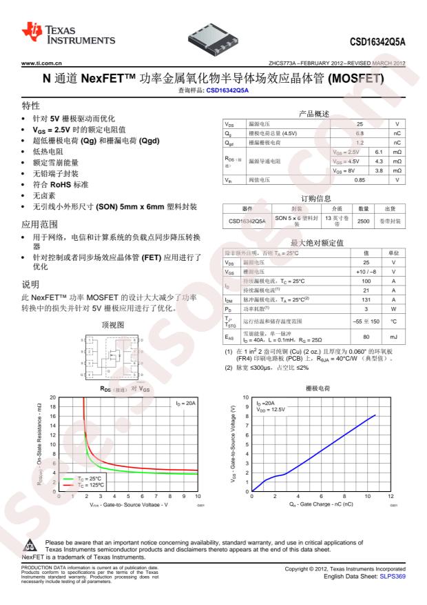 CSD16342Q5A