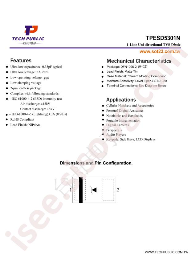 TPESD5301N