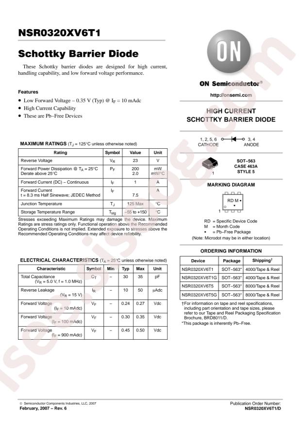 NSR0320XV6T1G
