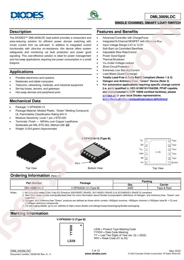 DML3009LDC-7