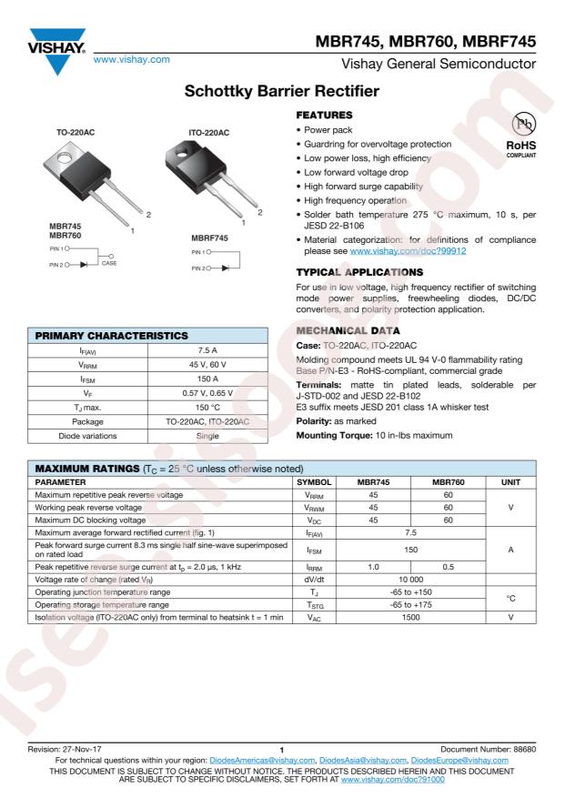 MBR760-E3/45