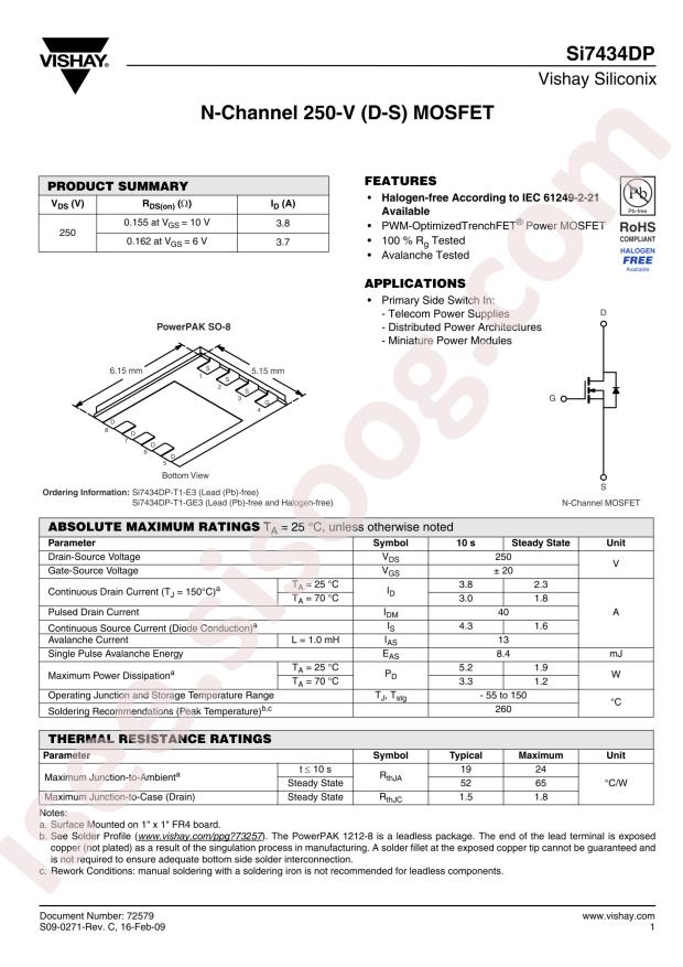 SI7434DP-T1-E3