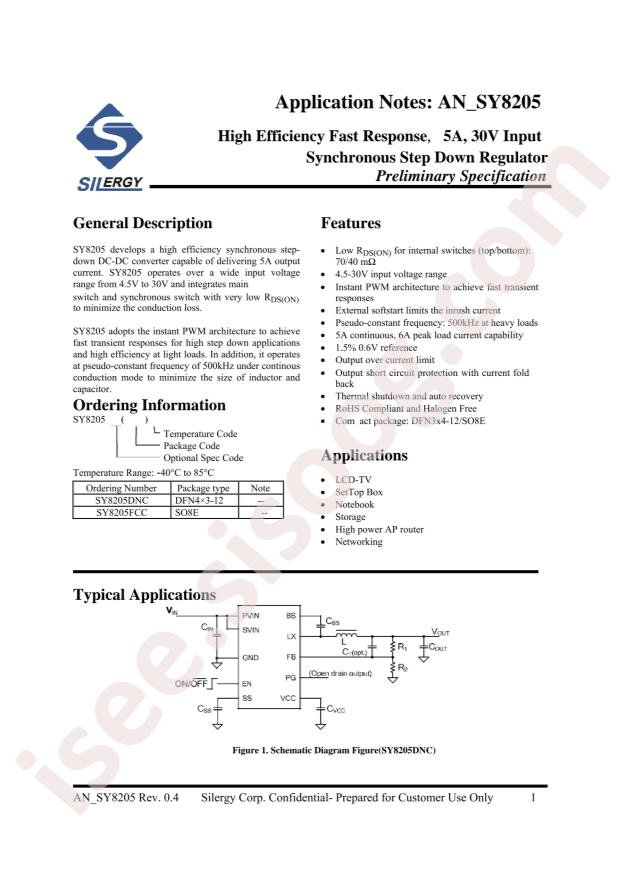 SY8205FCC