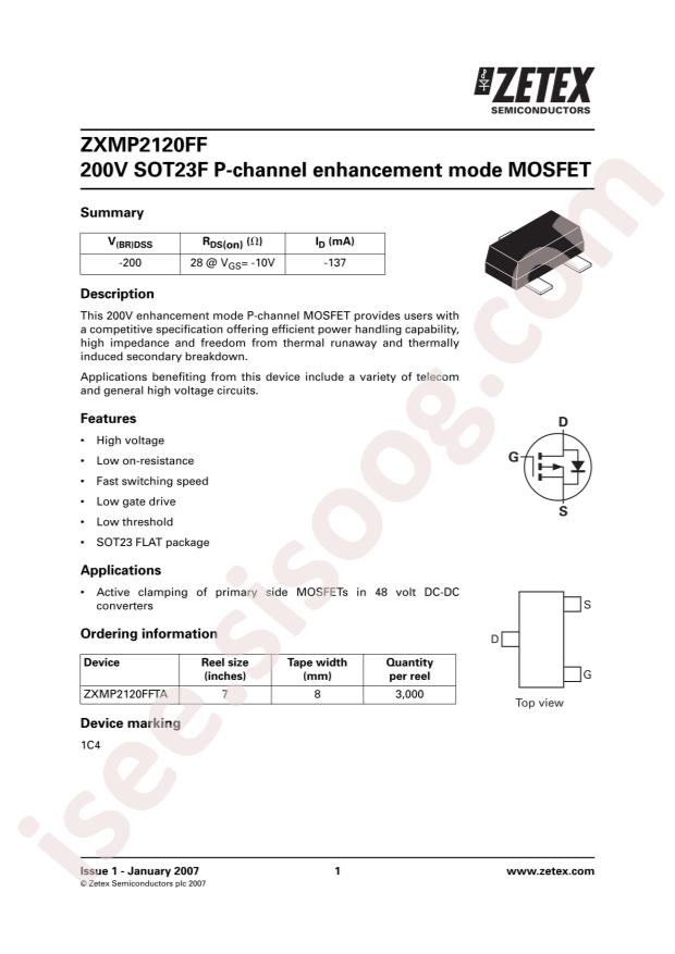 ZXMP2120FFTA