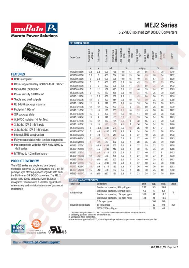 MEJ2D1203SC