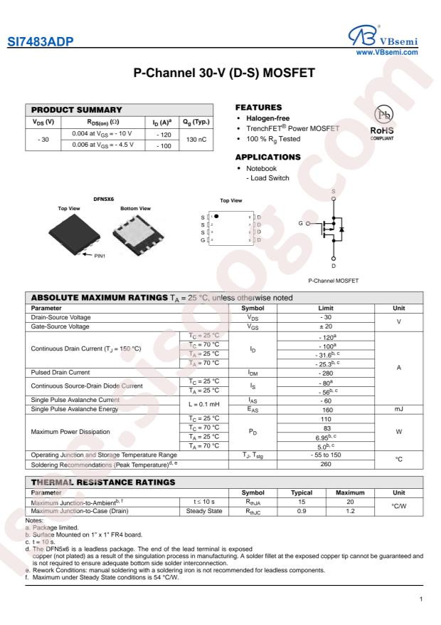 SI7483ADP-VB