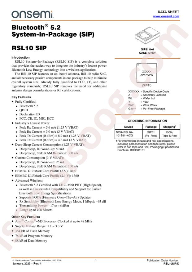 RSL10-SIP-001GEVB
