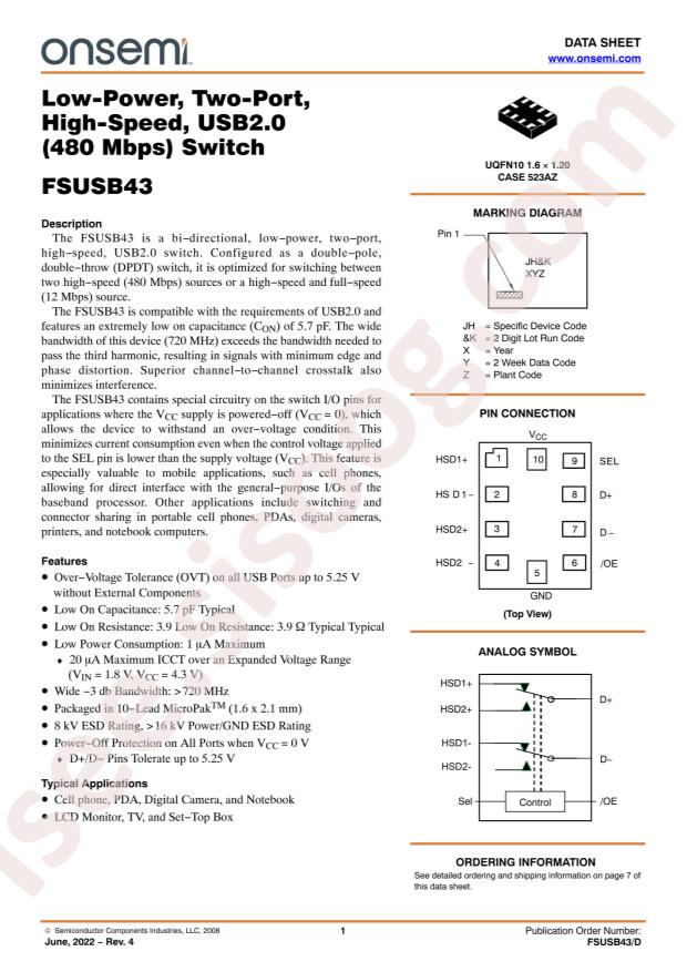 FSUSB43L10X