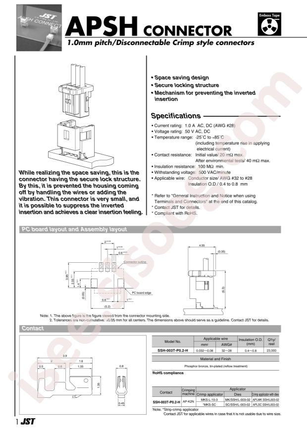 SSH-003T-P0.2-H