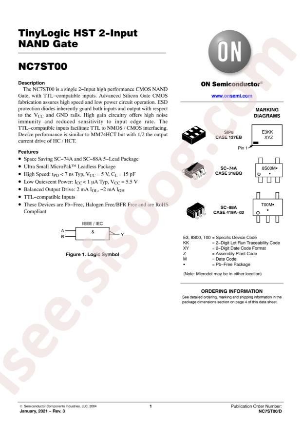 NC7ST00P5X