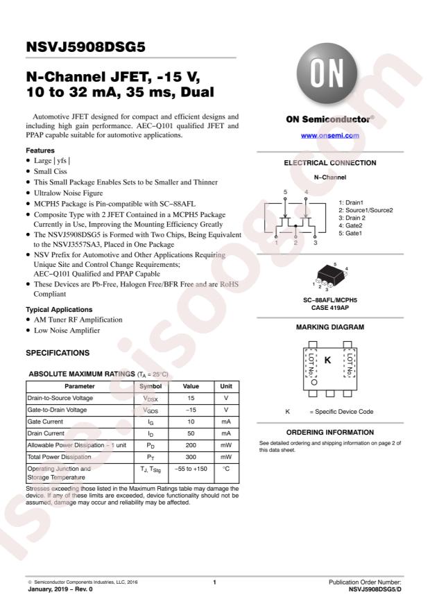 NSVJ5908DSG5T1G